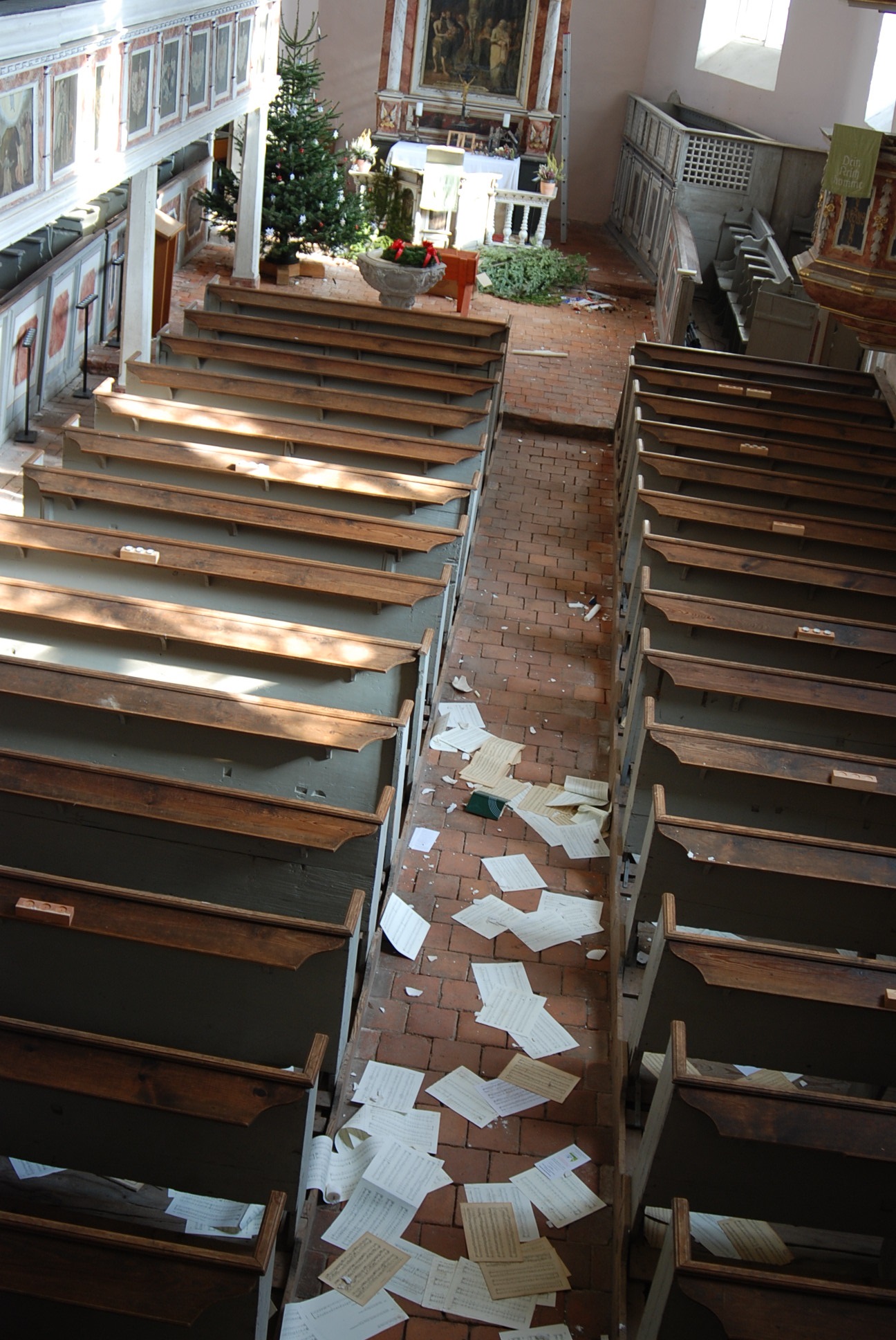 Niederndodeleben In der Kirche randaliert SachsenAnhalt112.de